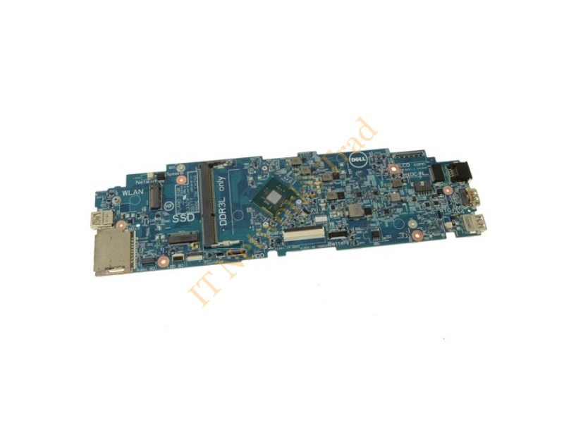 0DHXW6 Dell System Board Intel Celeron N3050 1.60GHz for Latitude (11) 3160 Laptop System Laptop Motherboard