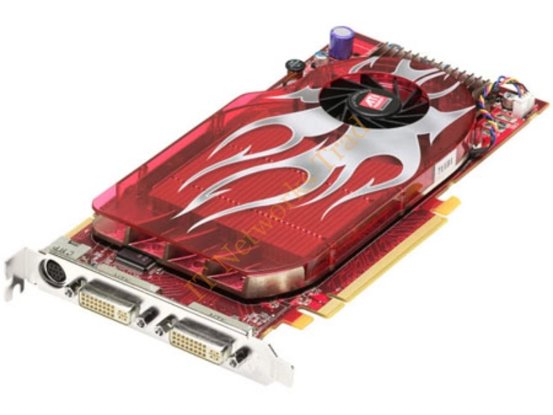 0DP002 Dell / ATI Radeon HD 2600 XT 512MB GDDR3 SDRAM DVI / VGA PCI-Express x16 Video Graphics Card