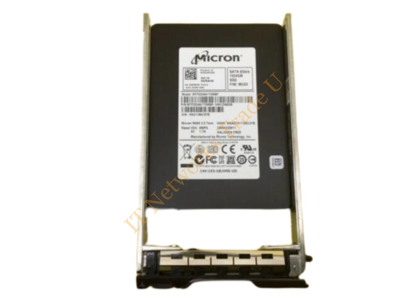 0DR8H8 Dell 1TB Multi-Level Cell (MLC) SATA 6Gb/s 2.5-inch Solid State Drive with Tray SSD Storage