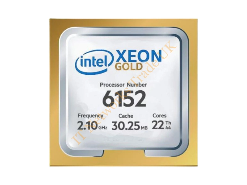 0DT3H9 Dell 2.10GHz 3 UPI Links 30.25MB L3 Cache Socket FCLGA3647 Intel Xeon Gold 6152 22-Core Retail Processor