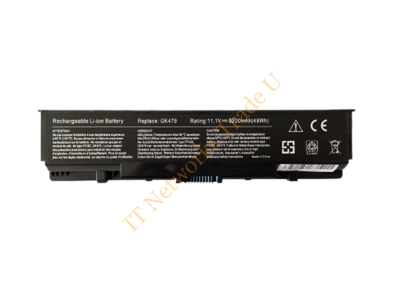 0DY375 Dell 56Whr 6-Cell 11.1V Li-Ion Battery for Inspiron 1520, 1521, 1720, 1721, Vostro 1500, 1700 Laptop Battery