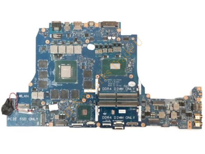 0DYKYR Dell System Board Rx460M/8GB with Intel i7-7700HQ 3.8GHz CPU for Alienware 17 R4 Laptop Laptop Motherboard