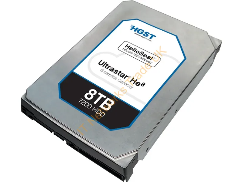 0F23657-20PK - Western Digital Ultrastar He8 Internal Hard Drive 8 Tb 7200 Rpm 128 Mb 3.5" Sas
