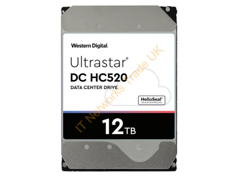 0F29590 - Western Digital Ultrastar Dc Hc520 12Tb Internal Hard Drive 7200 Rpm 256 Mb 3.5" Serial Ata Iii