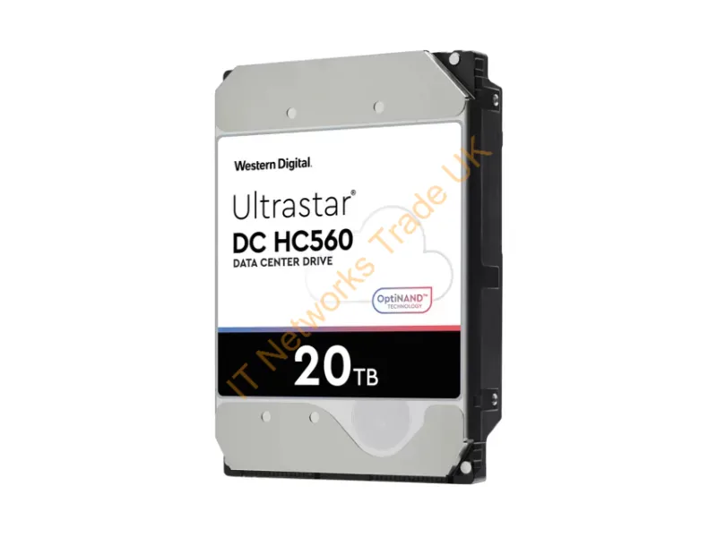 0F38651 - Western Digital Ultrastar Dc Hc560 Internal Hard Drive 20 Tb 7200 Rpm 512 Mb 3.5" Sas / Serial Ata Ii