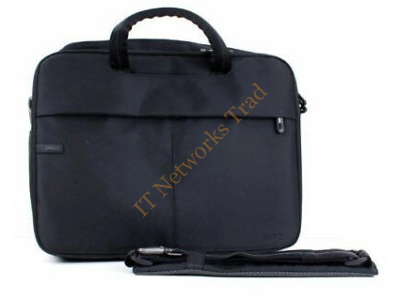 0F452 Dell Leather Carrying Case Classic Laptop Accessory