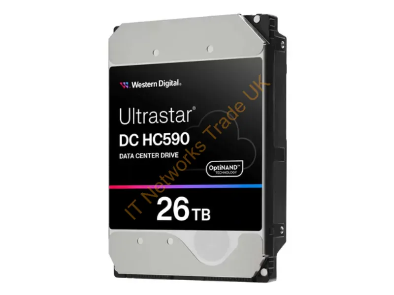0F59375-20PK - Western Digital Ultrastar Dc Hc590 Internal Hard Drive 26 Tb 7200 Rpm 512 Mb 3.5" Sas
