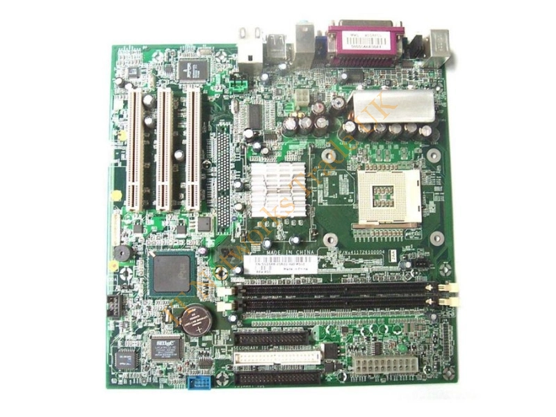 0F5949 Dell Intel 845GV DDR1 2-Slot System Board Socket 478 for Dimension 2400 OptiPlex 160L Desktop Motherboard