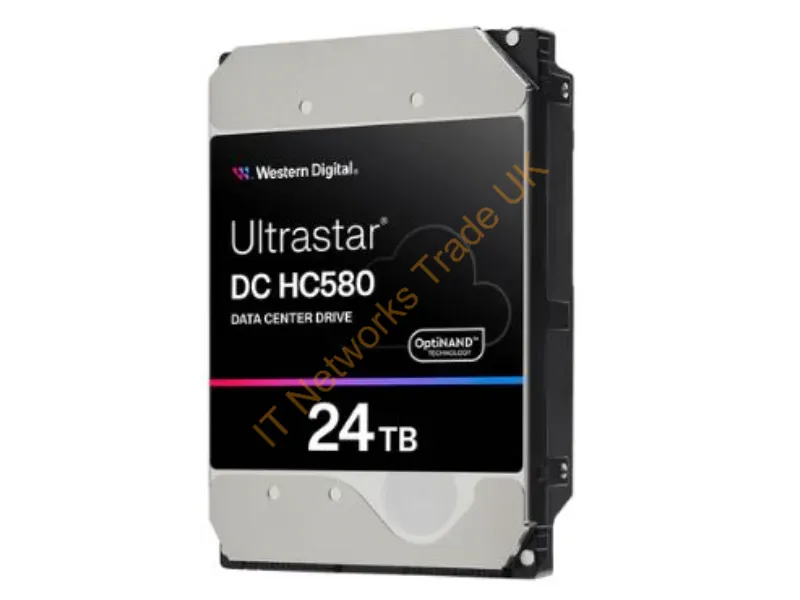 0F62802-20PK - Western Digital Ultrastar Dc Hc580 Internal Hard Drive 24 Tb 7200 Rpm 512 Mb 3.5" Sas