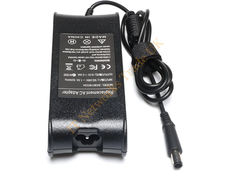 0F7970 Dell 65-Watts 19.5VOLT AC Adapter Latitude D Series Power Cable Not Included Power Adapter