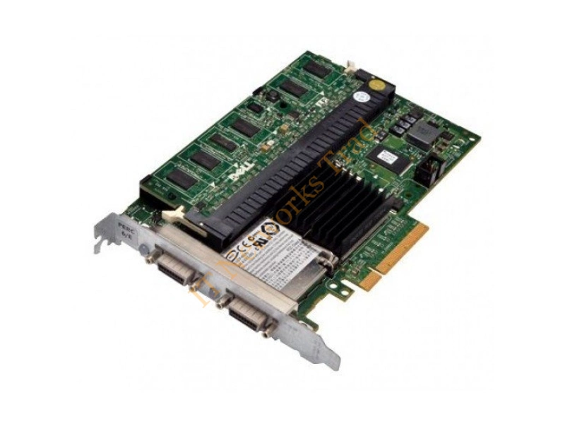 0F989F Dell PERC 6/E PCI-Express SAS RAID Controller 256MB Cache with Battery