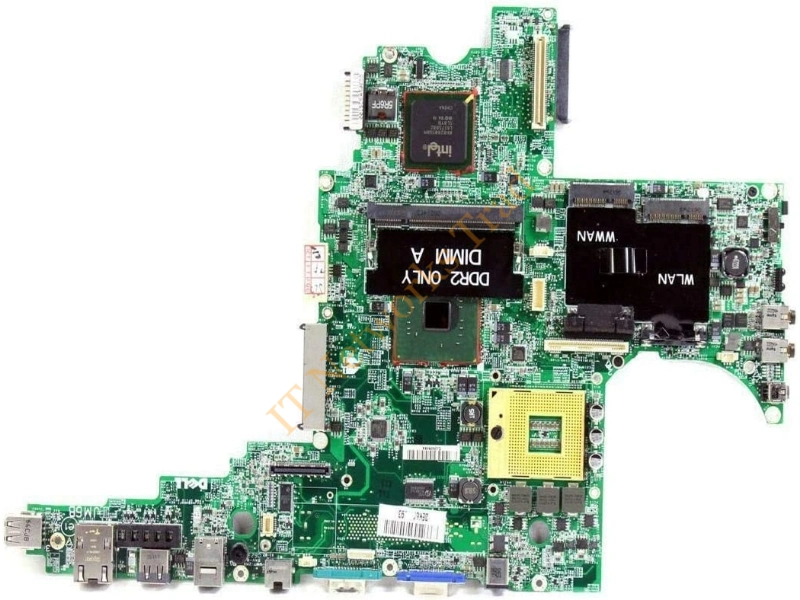 0FF093 Dell System Board for Latitude D820, Precision M65 Laptop Motherboard