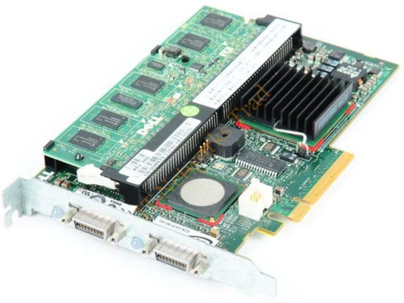 0FG210 Dell PERC 5/E Dual Channel 8-Port PCI-Express SAS Controller with 256MB Cache Storage