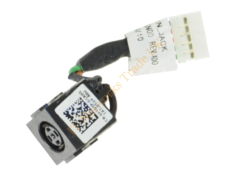 0FTGTP Dell DC Power Input Jack with Cable for Latitude E6330 / E6430S Laptop Laptop Accessory