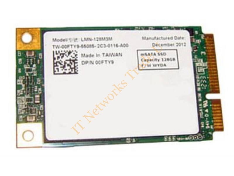 0FTY9 Dell 128GB mSATA 6Gb/s Solid State Drive SSD Storage