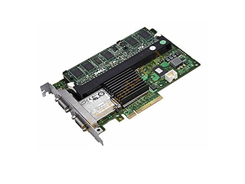 0FY374 Dell PERC 6/e SAS 3Gb/s 512MB Cache PCI-Express 1.0 RAID Controller Card