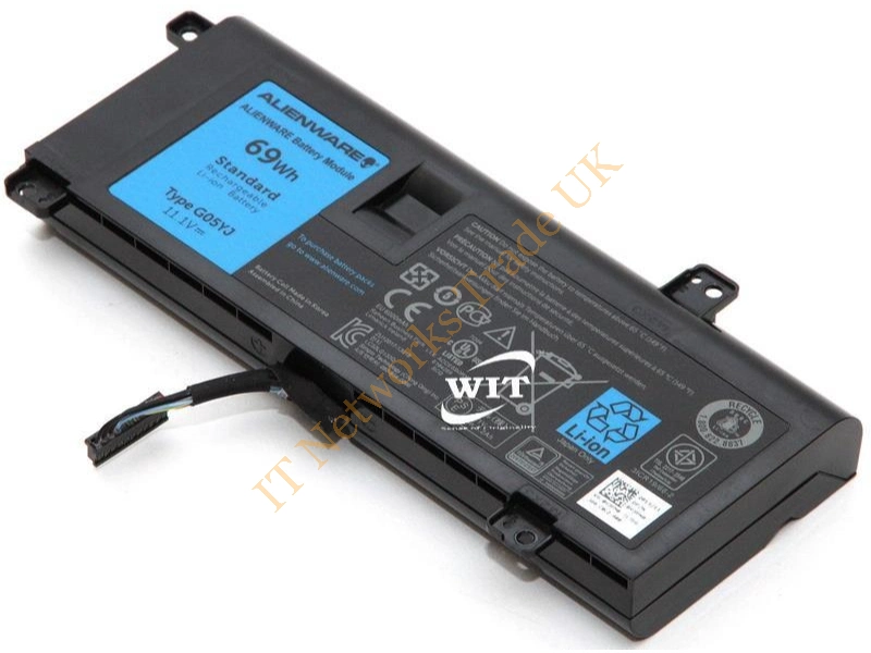 0G05YJ Dell 6-Cell Battery 69WHr 6400 Alienware 14 Laptop Battery