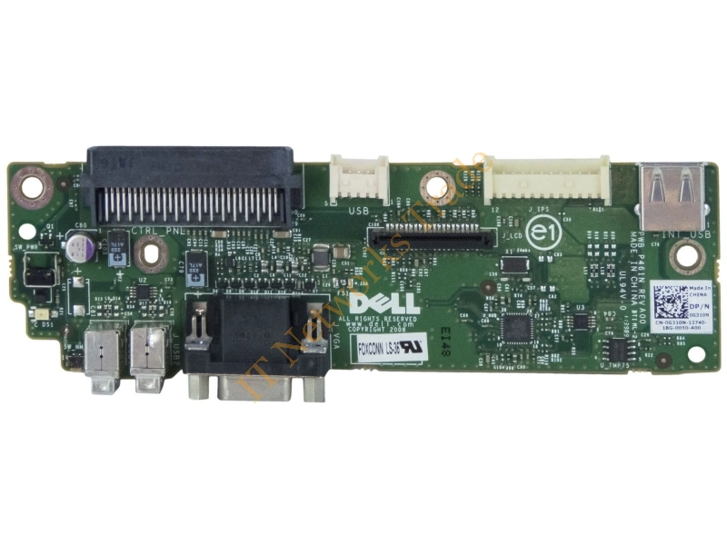 0G310N Dell USB VGA Board Panel for PowerEdge R810 Server Accessory