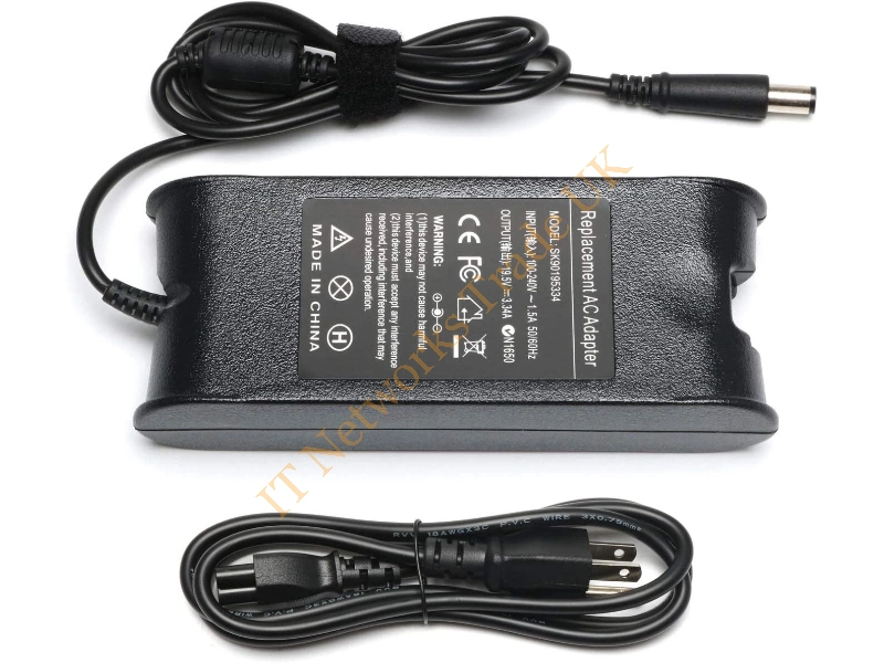 0G4X7T Dell 65-Watts AC Adapter With Power Cord Power Adapter