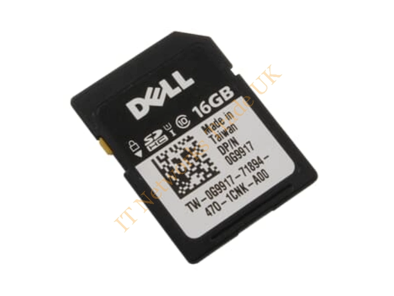 0G9917 Dell 16GB Class 10 SD Flash Memory Card