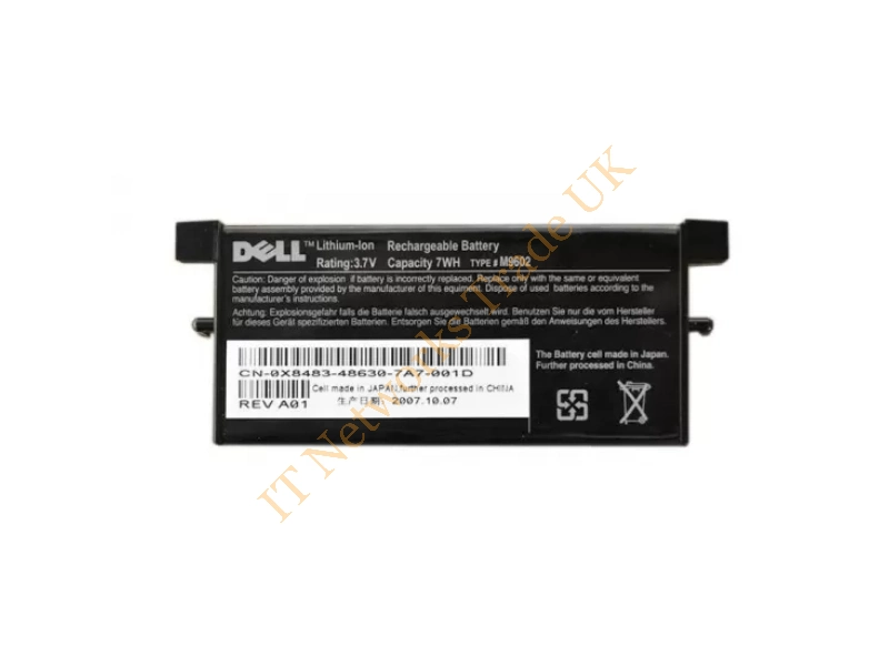0GC9R0 Dell Battery 3.7V 7Wh for Perc 5/E 6/E H700 H800 RAID Controllers Batteries Miscellaneous