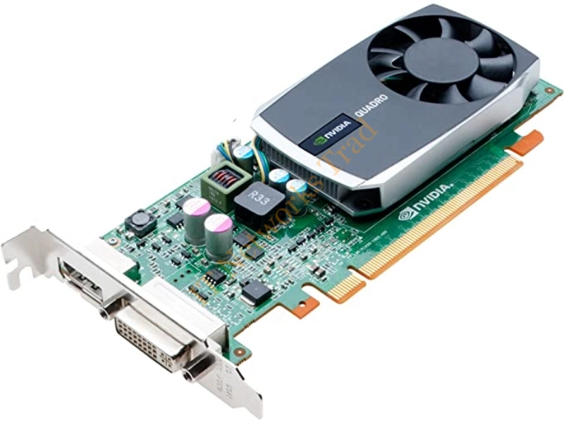 0GHC33 Dell nVidia Quadro 600 1GB 1x Dp 1x DVI Video Graphics Card