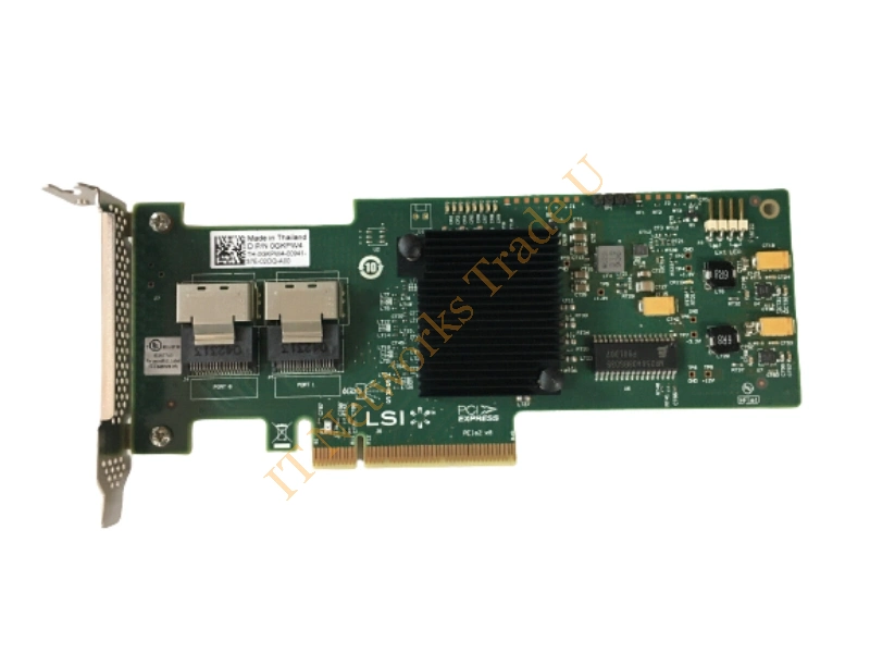 0GKPW4 Dell LSI 9210-8i 8-Port 6Gb/s PCI-E SAS / SATA Host Bus Adapter Raid Controller