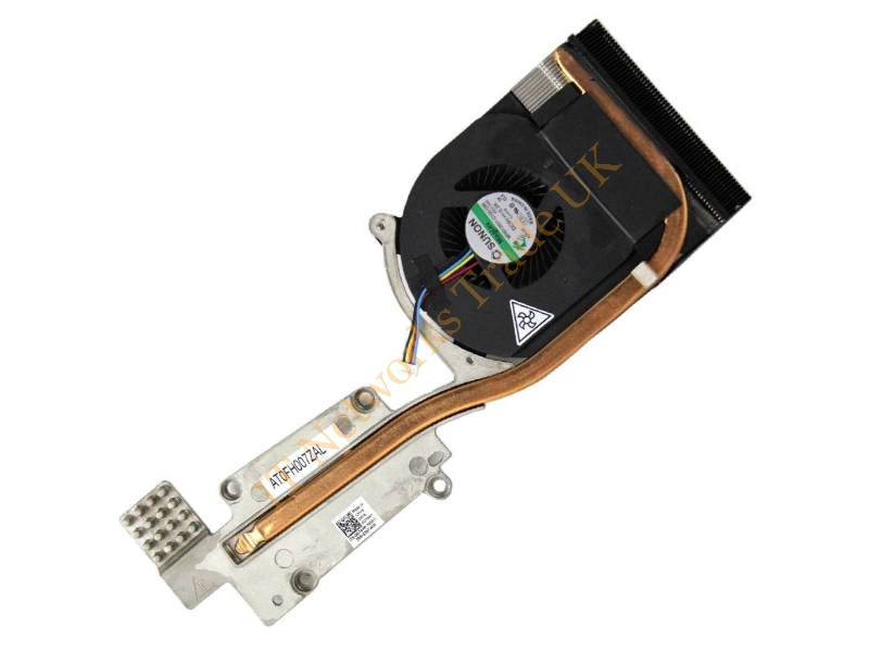 0GT9XP Dell Laptop Intel Heatsink and Fan for Latitude E6520 Fans And Heatsink Combo