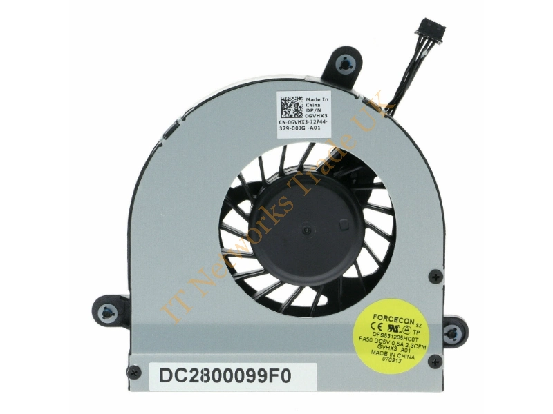 0GVHX3 Dell Laptop Fan for Alienware M17X R3 Cooling Fan
