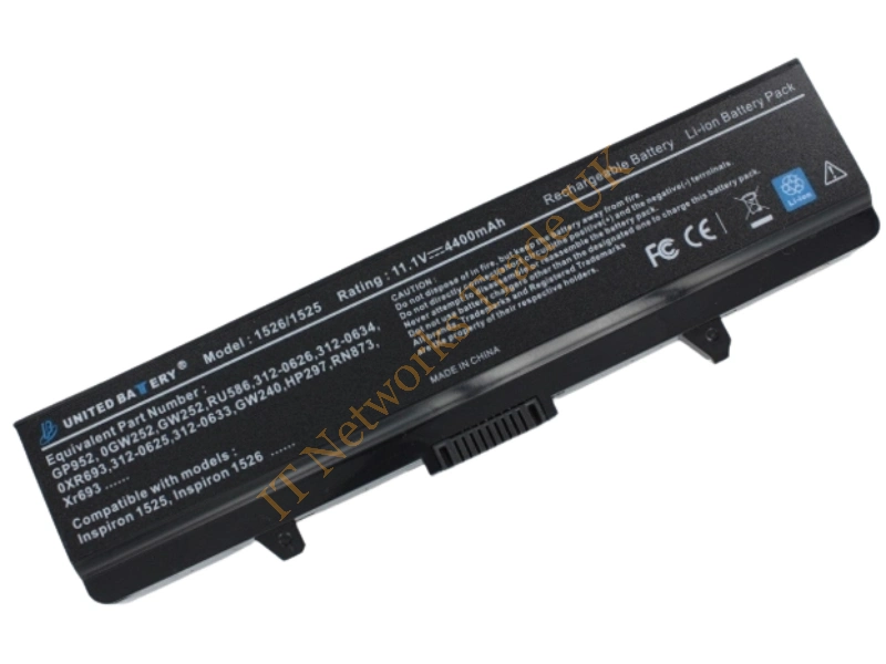 0GW241 Dell 6-Cell Battery for Inspiron 1440 1525 1526 1545 1750 Laptop Battery