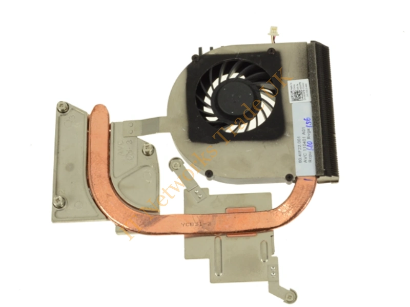 0GXVT8 Dell Laptop AMD Heatsink and Fan for Vostro 3550 Fans And Heatsink Combo