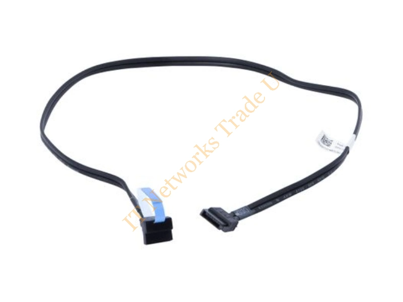 0GY7VD Dell 20.5-inch Black Flat SATA Cable for PowerEdge R320 / R420 Server Data Cable