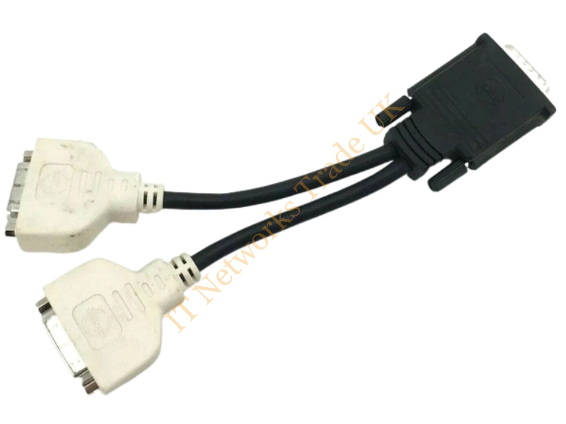 0H9361 Dell DMS-59 to Dual DVI-I Y-Splitter Cable Connector