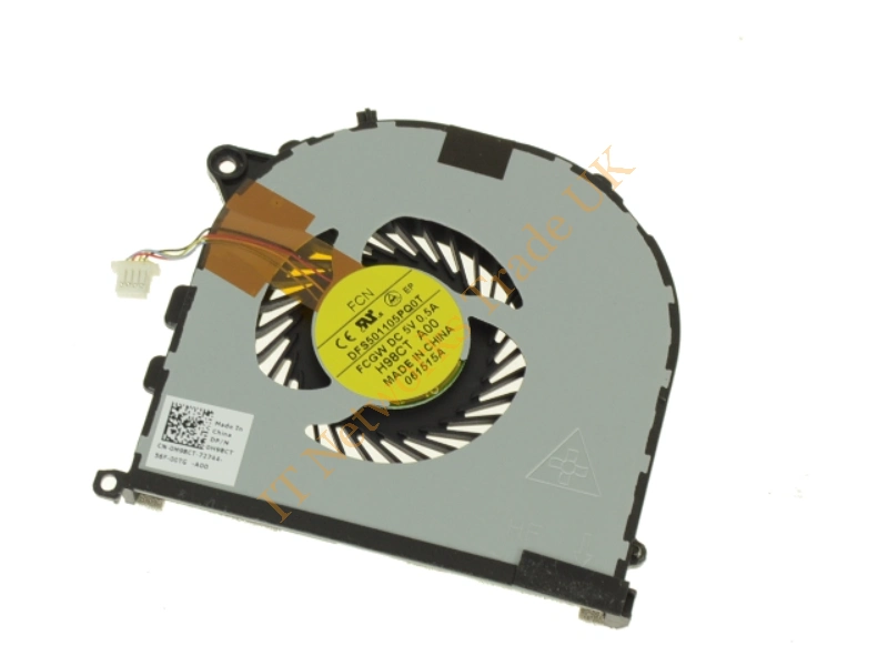 0H98CT Dell Laptop Fan Precision M3800 XPS 9530 Cooling Fan