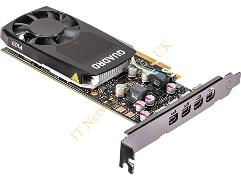 0H9CK5 Dell nVidia Quadro P620 2GB DDR5 PCI Express 3.0 x16 4x Mini DisplayPort Video Graphics Card for Precision 3430