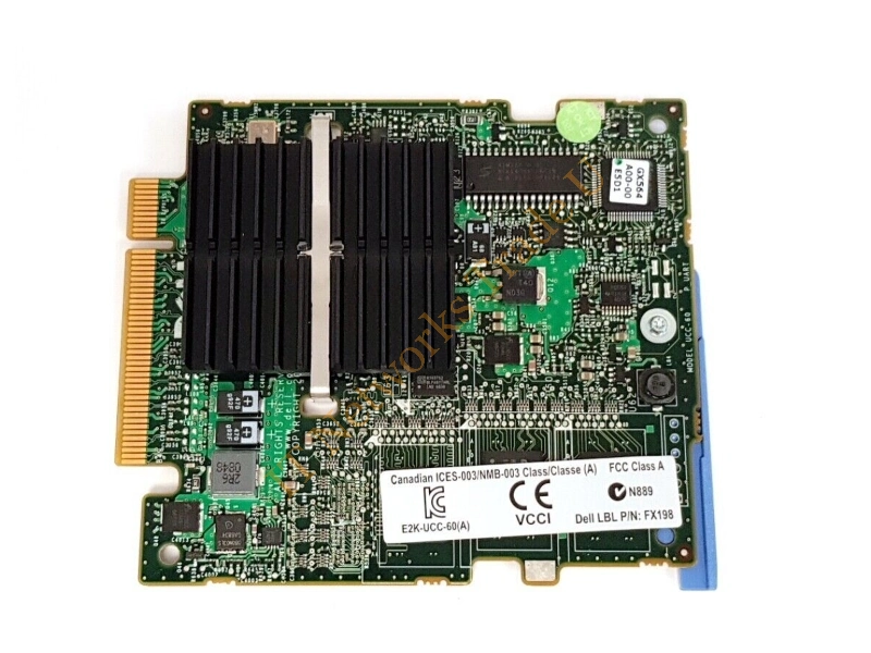 0HN793 Dell SAS / SATA 6i PCI-E RAID for PowerEdge M600 Blade Server Raid Controller