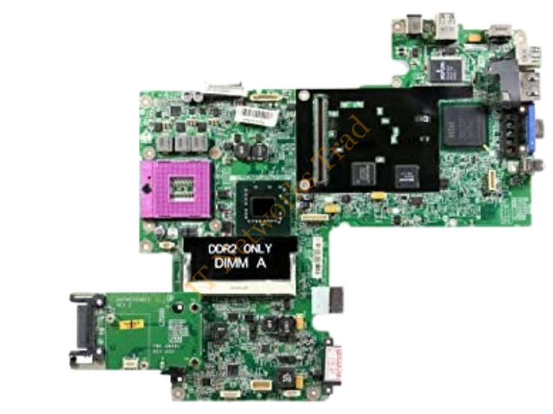0HX766 Dell System Board Core 2 Duo 1.40GHz CPU for Inspiron 1720 Vostro 1700 Laptop Motherboard