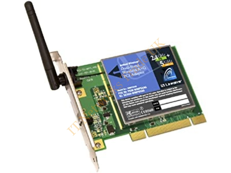 0J1893 Dell /Linksys Dual-Band Wireless A+G PCI Network Adapter Card