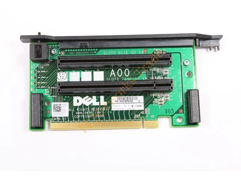 0J222N Dell PCI-Express Riser Card for PowerEdge R815/r810 Server Accessory
