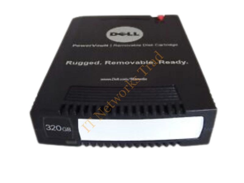 0J274G Dell RD1000 320GB(Native) / 640GB(Compressed) RDX Storage Data Cartridge Tape Media Storage