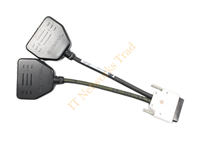 0J772M Dell Quad Port Video Adapter Cable Video Graphic Card