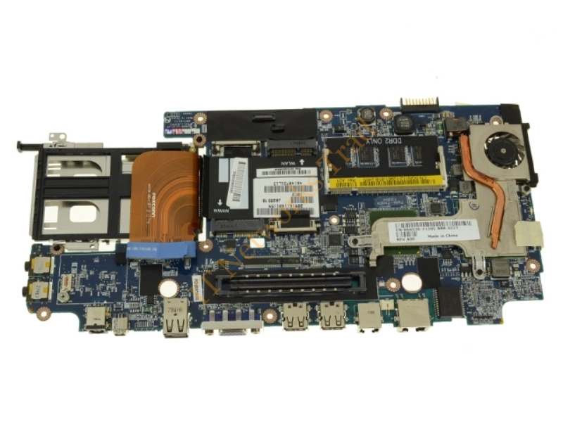 0JAU00 Dell Intel System Board with Heatsink and Fan Assembly for Latitude D430 Laptop Laptop Motherboard