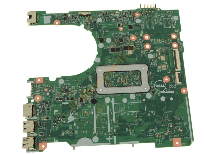 0JCKNX Dell System Board with AMD E2-9000 1.8GHz CPU for Inspiron 3565 Laptop Motherboard