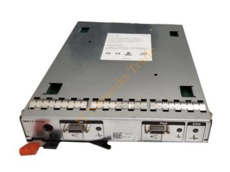 0JT356 Dell Single-Port EMM Module for PowerVault MD1120 Server Accessory