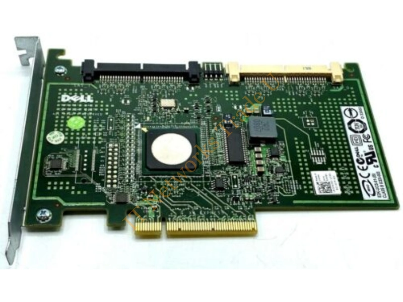 0JW065 Dell Perc 6/ir PCI-Express X8 SAS RAID Controller for PowerEdge R200