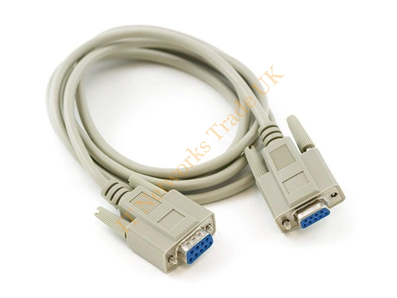 0K06TC Dell DB9 Female to Female Serial Cable Miscellaneous Cable