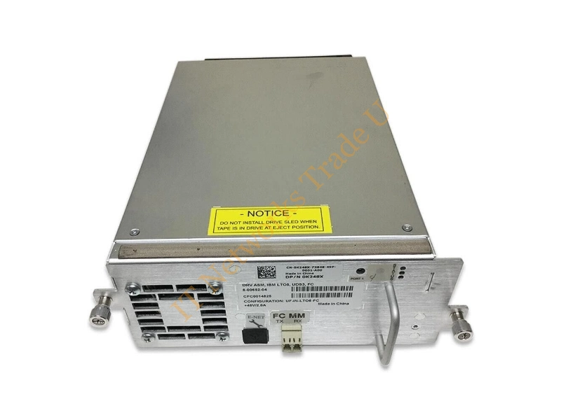 0K248X Dell ML6000 1.5TB / 3TB LTO-5 FC Loader Module Drive Tape Drive Storage