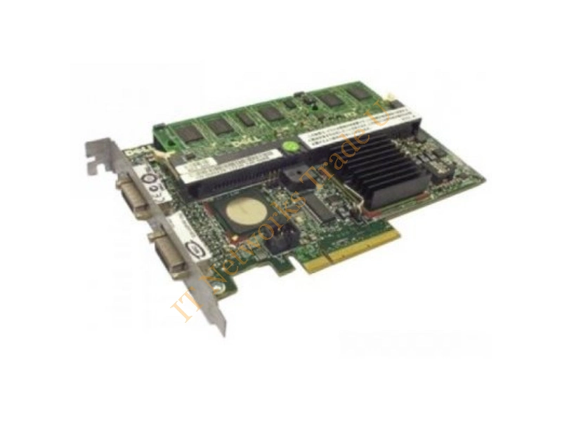 0K275F Dell PERC 6e 6/E Dual Channel SAS / Serial Attached SCSI RAID Controller BBU 512MB Cache PCI-Express 2x SFF