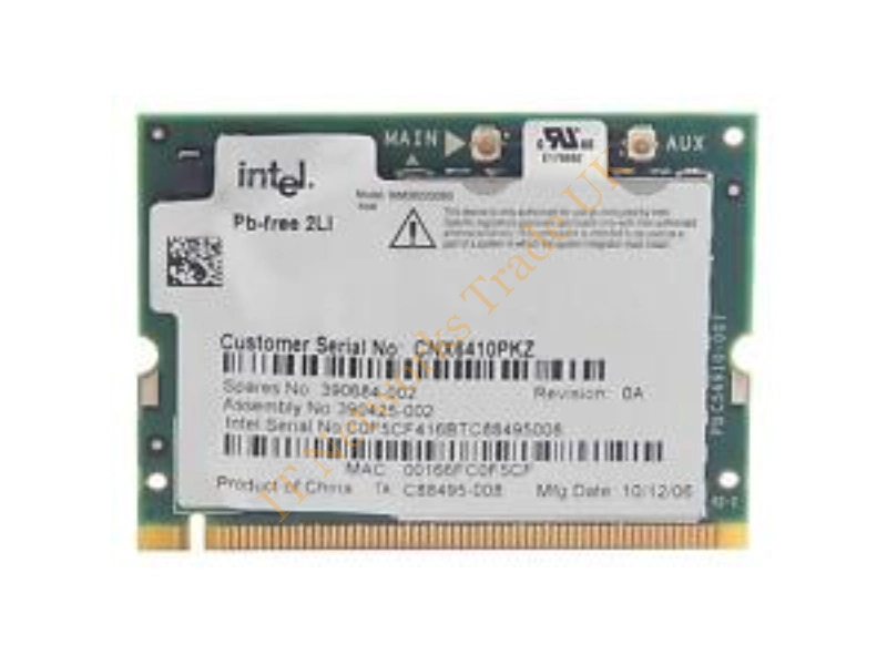 0K3444 Dell Wireless Network LAN Card Pro Wireless 802.11bg MiniPCI