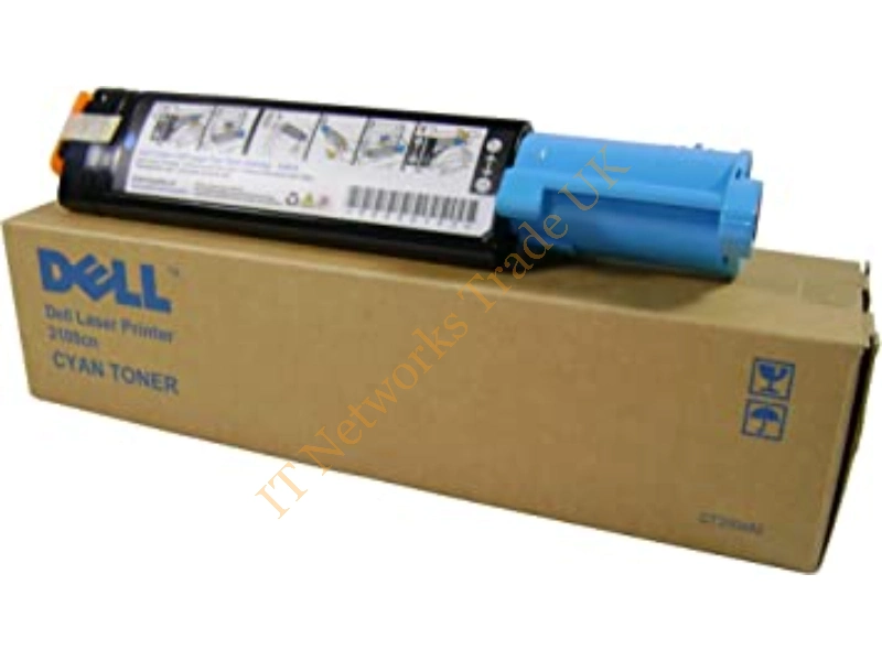 0K4973 Dell Cyan Toner Cartridge  LaserJet Printer 3100CN